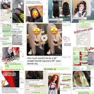 GS Perruque courte <span class=keywords><strong>pour</strong></span> femmes 8-14 pouces Transparent HD Lace Mink Cheveux vierges brésiliens avec fermeture 4x4 Petit bonnet noir Taille abordable - Product Image 5