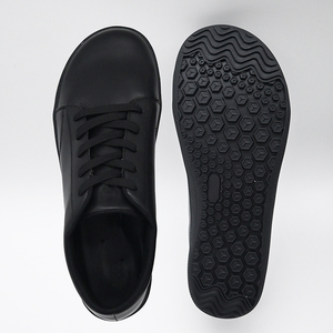 <span class=keywords><strong>Scarpe</strong></span> conduttive con allacciatura classica per ufficio <span class=keywords><strong>scarpe</strong></span> con messa a terra con punta larga <span class=keywords><strong>scarpe</strong></span> in pelle vegana a piedi nudi - Product Image 3