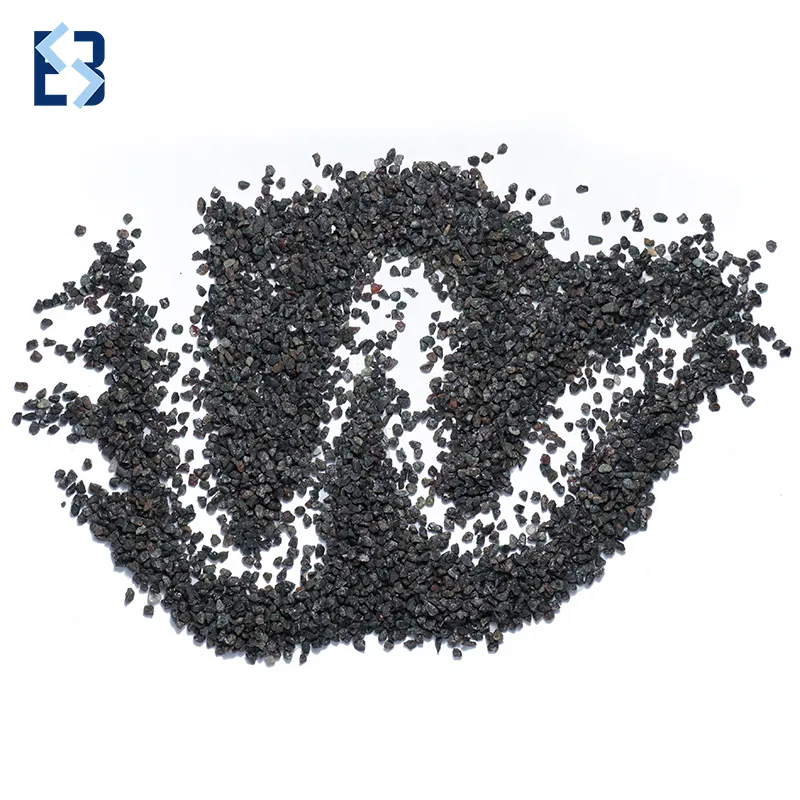 Gute Qualität Al2O3 Schwarz geschmolzenes Aluminium oxid mesh Schwarzer Emery-Bodens and zum Polieren von Wachs