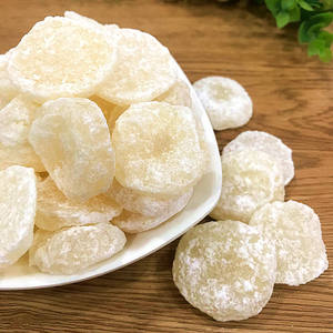 Bonbons croustillants aux châtaignes d'eau, tranches sucrées de châtaignes d'eau séchées, fruits confits, collation de fruits secs prêts à consommer, sachet de 500g - Product Image 3