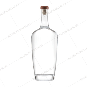 Botellas de Licor de Vidrio Vacías Personalizadas de China - Tapón de Corcho Serigrafiado para Whisky, <span class=keywords><strong>Vodka</strong></span>, Tequila, Ron y Otras Bebidas - Product Image 2