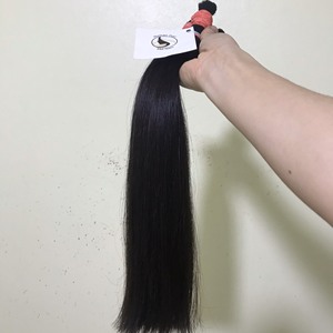 Cabello humano Remy virgen vietnamita de doble estiramiento, pelo Natural trenzado de 15Cm a 80Cm a granel, venta al por mayor - Product Image 3