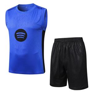 Conjunto de Camiseta y Pantalones Cortos de Entrenamiento de Fútbol para Hombre <span class=keywords><strong>Barcelona</strong></span> 25 26, Secado Rápido, Traje Deportivo de Fútbol Personalizable - Product Image 1