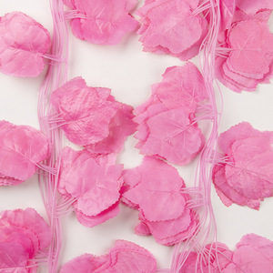 Hongyu Artificial Grape <b>Leaf</b> Vine 36 Pieces Silk Flower <b>Wall</b> Ceiling <b>Decor</b> Colorful Hanging Greenery - Product Image 4