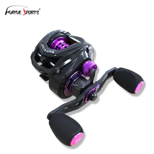 Pink/Blue/Green/Yellow/Black/white/Purple baitcasting reel