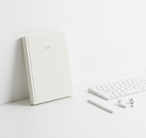 Bán buôn ngắn gọn phong cách nhỏ Tạp Chí máy tính xách tay tùy chỉnh bìa cứng linen vải bìa cho khách cho BTS Nhật ký bằng văn bản - Product Image 4