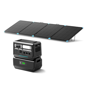 Planta de Energía Solar para Balcón de 2200W con Ahorro de Energía, Controlador MPPT Integrado, Microinversor, Sistema LiFePO4 de Onda Sinusoidal Pura de 2048Wh - Product Image 3