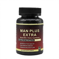 Compléments Énergétiques Naturels pour Hommes : Capsules de Maca et Ginseng Power Plus 7-en-1 à base de Racine de Maca Noire pour Adultes