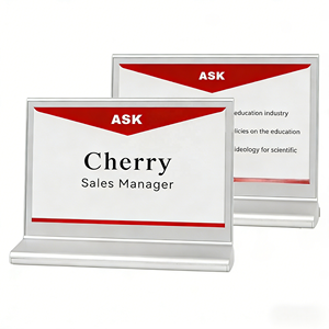 بطاقة اجتماعات إلكترونية مخصصة بشاشة حبر لاسلكية ASK وشاشة عرض واضحة - Product Image 3