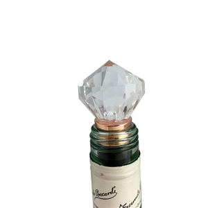 Acryl Crystal Top Glas Wijn Fles Stop, Metalen Rode Wijn <span class=keywords><strong>Stopper</strong></span> - Product Image 4