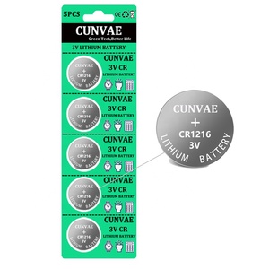 3v CR1216 CR1616 Battery CR1225 3V Lithium Batteries CR1220 CR11620 CR1632