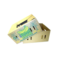Revêtement de boîte en papier pliable recyclable personnalisé écran de soie en carton ondulé de luxe pour l'emballage de cadeaux de fruits pour la pomme
