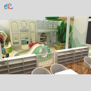 Aires de jeux intérieures personnalisées FeiRui FR-5024, <span class=keywords><strong>construction</strong></span> en acier et PVC, certifiées CE, capacité maximale de 600 personnes, âges 2-12 ans, tailles des lieux variables - Product Image 6