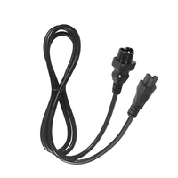 Câble d'alimentation C5 vers C14 pour ordinateur portable et appareils électroniques, cordon d'alimentation CA pour appareils informatiques