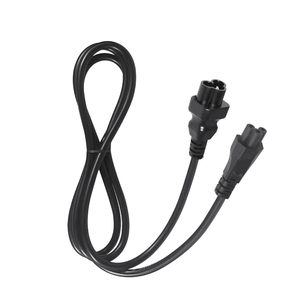 C5 <span class=keywords><strong>C14</strong></span> Nam Nữ PC Màn Hình Máy Tính AC Dây Đồng Nguyên Chất 3 Pin Để IEC Cáp 125V Đánh Giá Điện Áp - Product Image 4