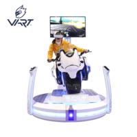 Simulateur de course Vr moto conduite Arcade voiture course Machine de jeu 9D Vr moto Machine de course