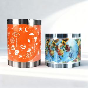 Wholesale Custom Printed <b>Bubble</b> Tea Ice Cream Yogurt Aluminum Foil PET PP Cup Sealing Film for Plastic Cup - Product Image 5