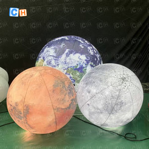 Événements Décoration Gonflable <span class=keywords><strong>Solaire</strong></span> Terre Ballon Gonflable Planète Ballon Gonflable Lune Ballon - Product Image 1