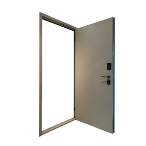 スチールドア住宅マレーシアスタイル高級デザイン低価格シングル外装セキュリティ - Product Image 2