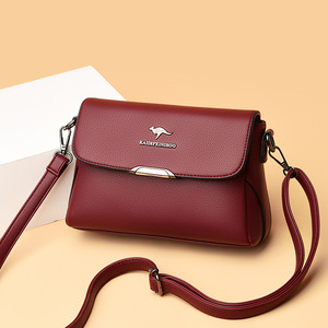 Fashion <b>Small</b> Crossbody Bag Large Capacity Shoulder Bag Soft PU Leather Women's Handbag Design Messenger Bag <b>Shopping</b> Lady Purse - Product Image 4