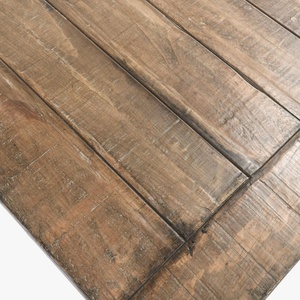 Table à manger rectangulaire vintage en bois recyclé de style campagnard français pour 8 à 10 personnes - Product Image 3