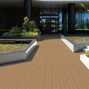 Plancher en vinyle WPC moderne de 5 mm, surface grainée, revêtement de sol extérieur, plancher hybride WPC, <span class=keywords><strong>parquet</strong></span> WPC pour balcon - Product Image 5