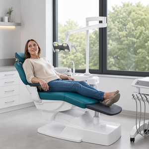 Unidad de Sillón Dental Eléctrico con Estructura de Acero, Respaldo Metálico y Base de Hierro Fundido para Clínica Dental - Suministro Mayorista de Fábrica - Product Image 4