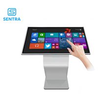 Cabina de Monitoreo Interactiva Horizontal con Pantalla Táctil LED Sentra SK01 para Interiores, CMS Basado en la Nube, Conectividad IoT, Acero Inoxidable, 1 Año de Garantía
