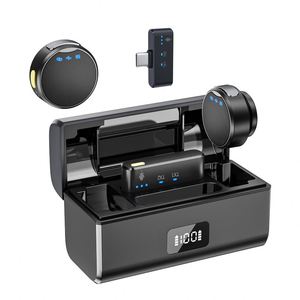 Lavalier <b>Wireless</b> <b>Microphone</b> Professional-grade Live Streaming Recording Device with Noise Reduction for Short Video Production - Product Image 2
