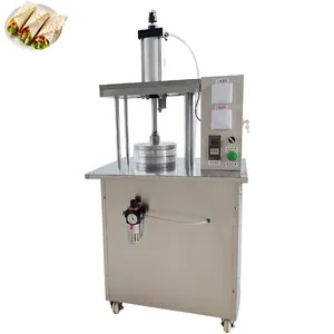 Machine à fabriquer des tortillas Machine à presser la pâte Chapati commerciale Machine à fabriquer des enveloppes de farine de tortilla entièrement automatique