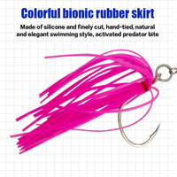 Leurre de pêche multicolore en forme de cuillère, appâts artificiels durs avec hameçon, leurres de traîne pour la pêche au bar et à la truite en mer