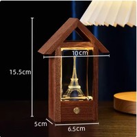 Özel 3D Lazer Kazımalı Kristal Fotoğraf Çerçevesi Ahşap LED Işıklı Kişiselleştirilmiş Resim Çerçevesi Düğün Yıldönümü Anma Hediyesi