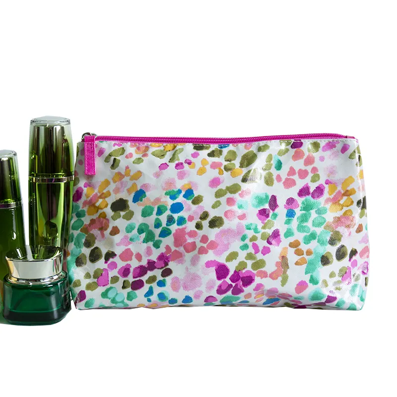 Trousse de toilette imperméable à l'eau portable, sac de voyage de lavage des cosmétiques, sac à stylos, étui à crayons