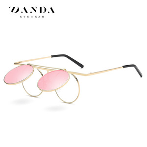 DANDA <b>Round</b> <b>Sunglasses</b> 0931 Polarized UV400 Full Rim Unisex Eyewear - Product Image 5