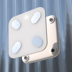 <span class=keywords><strong>Balance</strong></span> <span class=keywords><strong>connectée</strong></span> intelligente Bluetooth <span class=keywords><strong>avec</strong></span> écran LCD numérique de précision 180 kg pour la mesure corporelle et l'analyse de la graisse - Product Image 2