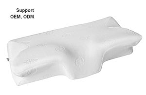 Almohada Ortopédica Cervical Antirronquidos de Espuma Viscoelástica WJ-1068 MAIDISHI con Funda Extraíble de Tela de Poliéster/Algodón para Masaje y Meditación - Product Image 2