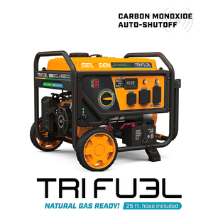 Portable 5kw 3.2kw <b>Gasoline</b> Three LNG NG Gas 110V 3.2kVA 4000w Single 50Hz AC Home Use HSAMZ-Tri-Fuel Portable G - Product Image 5