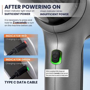 Aspirateur de voiture sans fil mini puissant à aspiration élevée, fonctionnant sur batterie, portable, avec souffleur d'air - Product Image 5