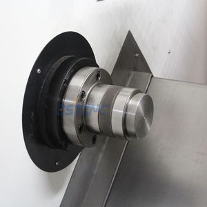 Tck40p tự động nghiêng giường CNC chuyển máy công cụ đường sắt CNC Lathe 2 + 2/4 + 4 sống công cụ - Product Image 3