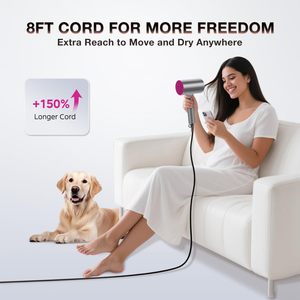 Secador de pelo de iones negativos portátil OEM con caja de Color, secador de pelo <span class=keywords><strong>eléctrico</strong></span> profesional de secado rápido, frío y caliente, uso de plástico para el hogar - Product Image 2