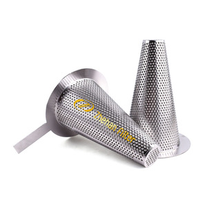 Filtre à mailles perforées coniques en acier inoxydable 304 haute pression avec trous ronds <span class=keywords><strong>pour</strong></span> le nettoyage <span class=keywords><strong>des</strong></span> fluides et <span class=keywords><strong>des</strong></span> impuretés - Product Image 4