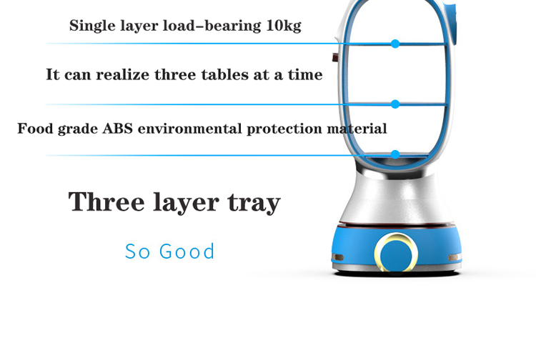 Most Popular  Commercial Food Delivery Smart Robot
