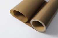 Feuille de PTFE résistant à la chaleur feuille de plastique résistant à la chaleur tissus en fibre de verre revêtus de PTFE tissu en fibre de verre ptfe