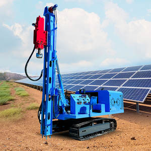 Heimachine Op Zonne-Energie Met Hoogrenderend Hydraulisch Hameren, Veelzijdig Voor Stalen Plaat-En Betonpalen - Product Image 1