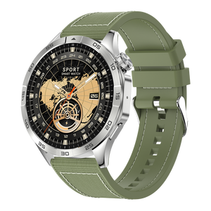 Montre connectée HK4 avec grand écran AMOLED de 1,43 pouce, application Co-Fit, appels Bluetooth, moniteur de fréquence cardiaque, bracelet en silicone, Relogio Smartwatch - Product Image 1