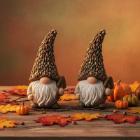 Gnome de jardin en résine imperméable pour extérieur, fait main, personnalisé, avec chapeau en forme de pomme de pin, figurines pour la décoration de jardin, vente en gros