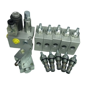 FR10-39A วาล์วควบคุมการไหล วาล์วไฮดรอลิกอลูมิเนียมอัลลอยด์สำหรับการควบคุมความเร็วมอเตอร์รถไถหิมะ - Product Image 2