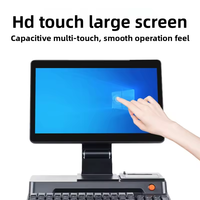 15.6+11.6-inch Dual Screen Full Set Cash Register POS System Intel 4GB RAM Dual Resolution NFC Technology Windows