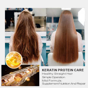 Nuova Crema Lisciante per Capelli alla Cheratina Formula Delicata 600ml per Uso Professionale in Salone, Lisciante Permanente - Product Image 6