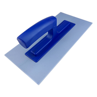Plaque de finition en plastique pour plâtre et mortier, avec poignée ergonomique, pour le plâtrage mural et la construction, outil manuel